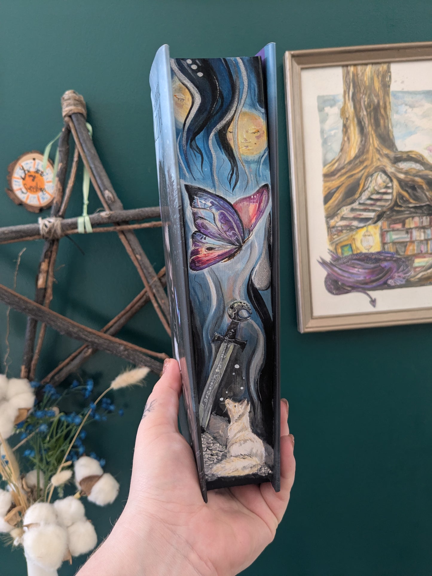 Quicksilver fore edge painted art light version