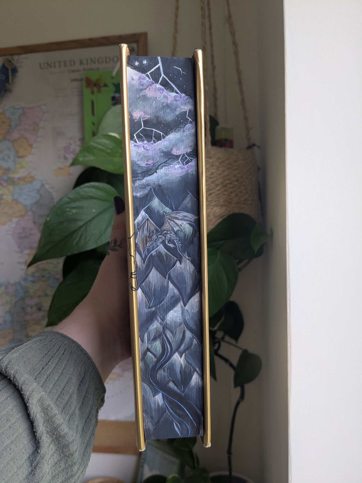 Fourth Wing DARK book edges