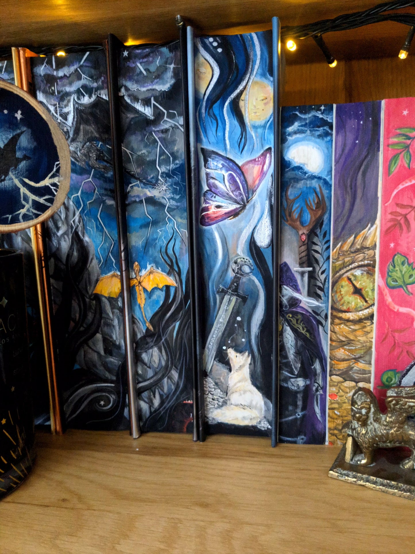 Quicksilver fore edge painted art light version