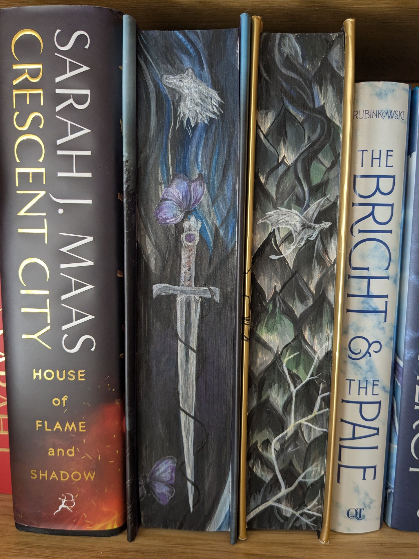 Quicksilver fore edge painted art DARK version