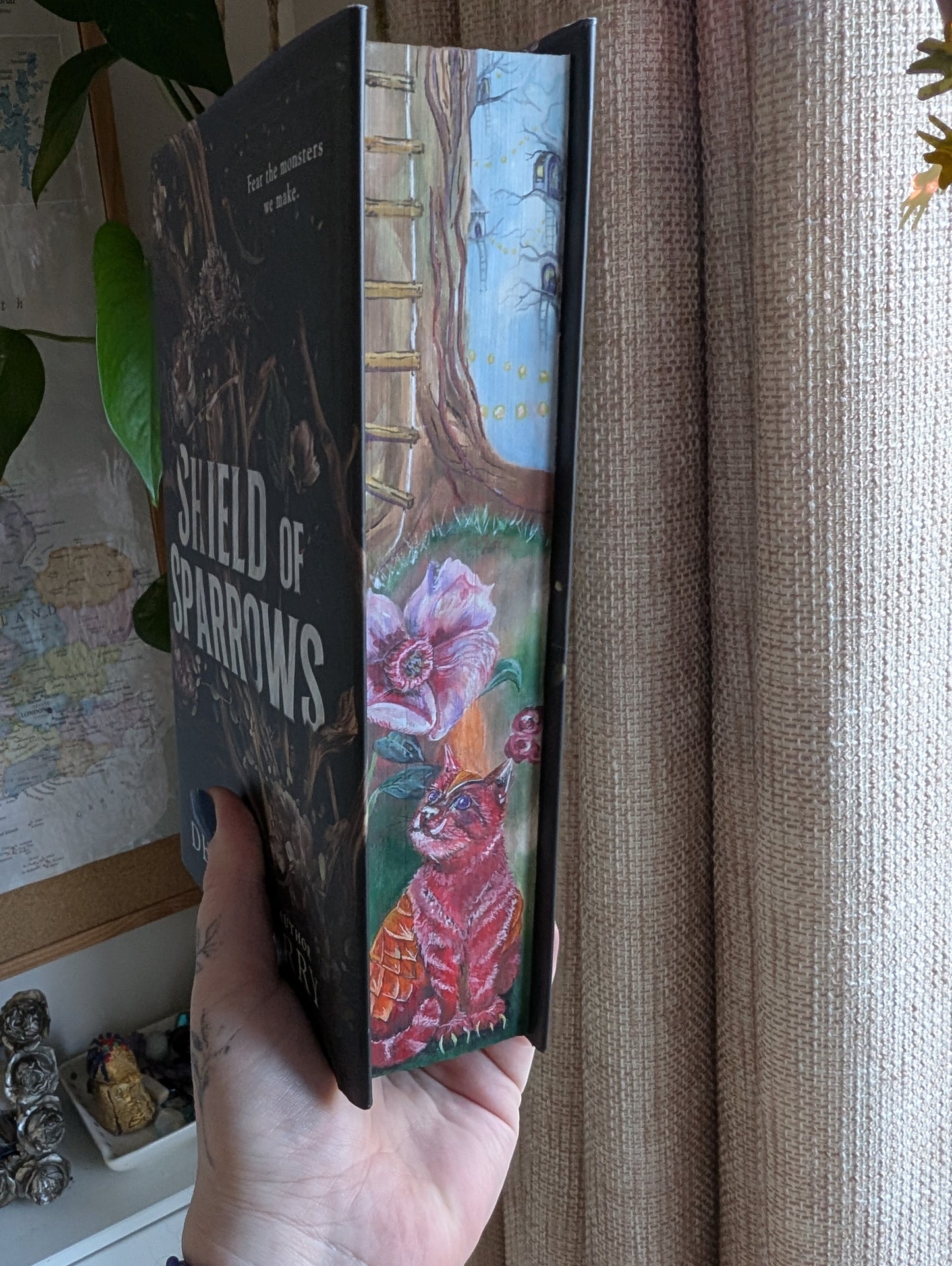 Shield of Sparrows foreedge painting special edition